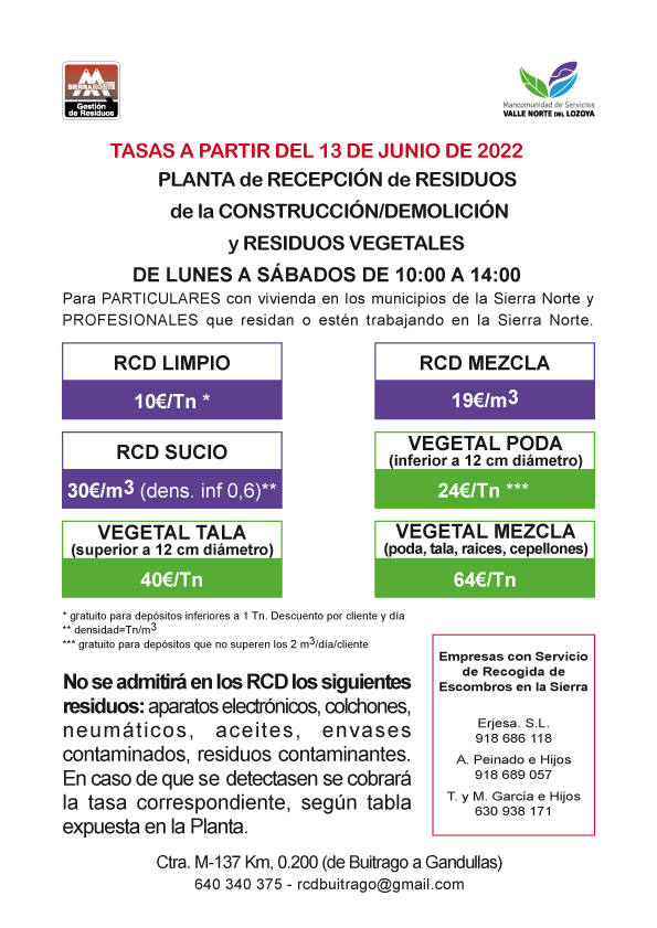 TASAS RCD 13 junio 2022 web