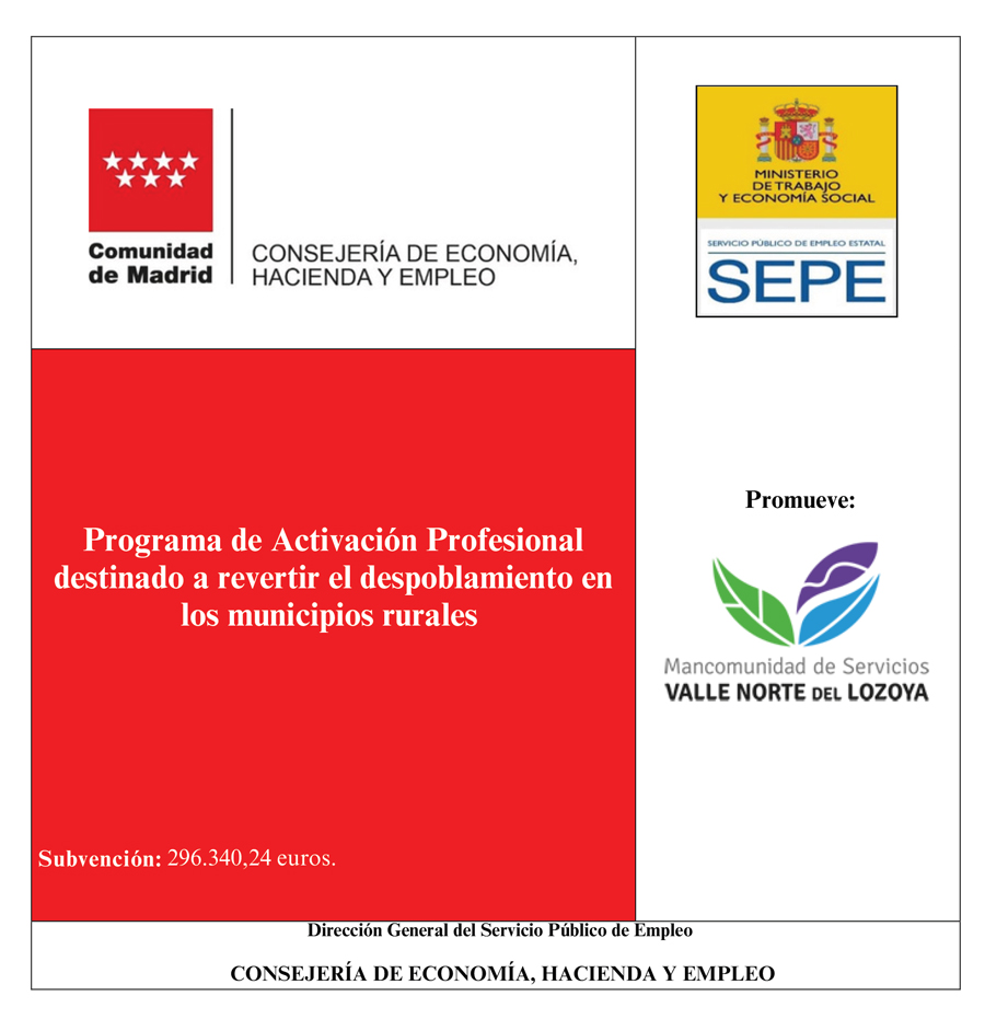 Programa activacion prof revertir despoblamiento MVNL 2025