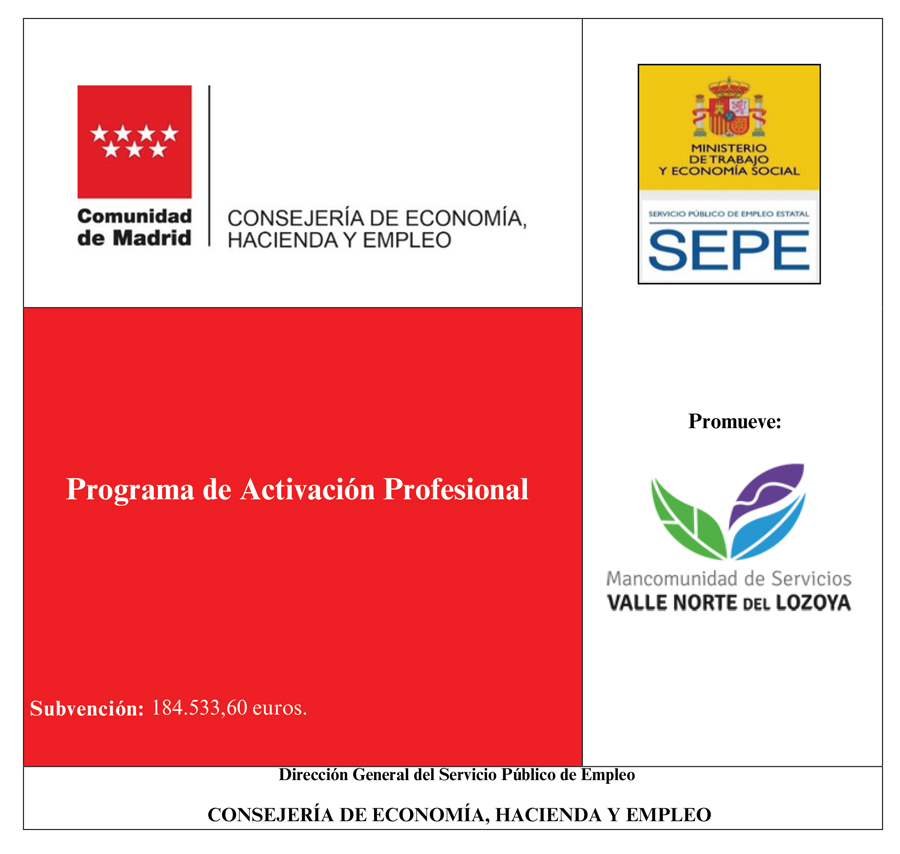 Programa publico empleo formacion activacion profesional